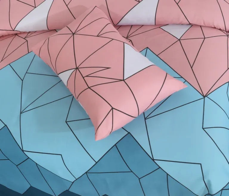 New 3 Pcs Bed sheet B-1001