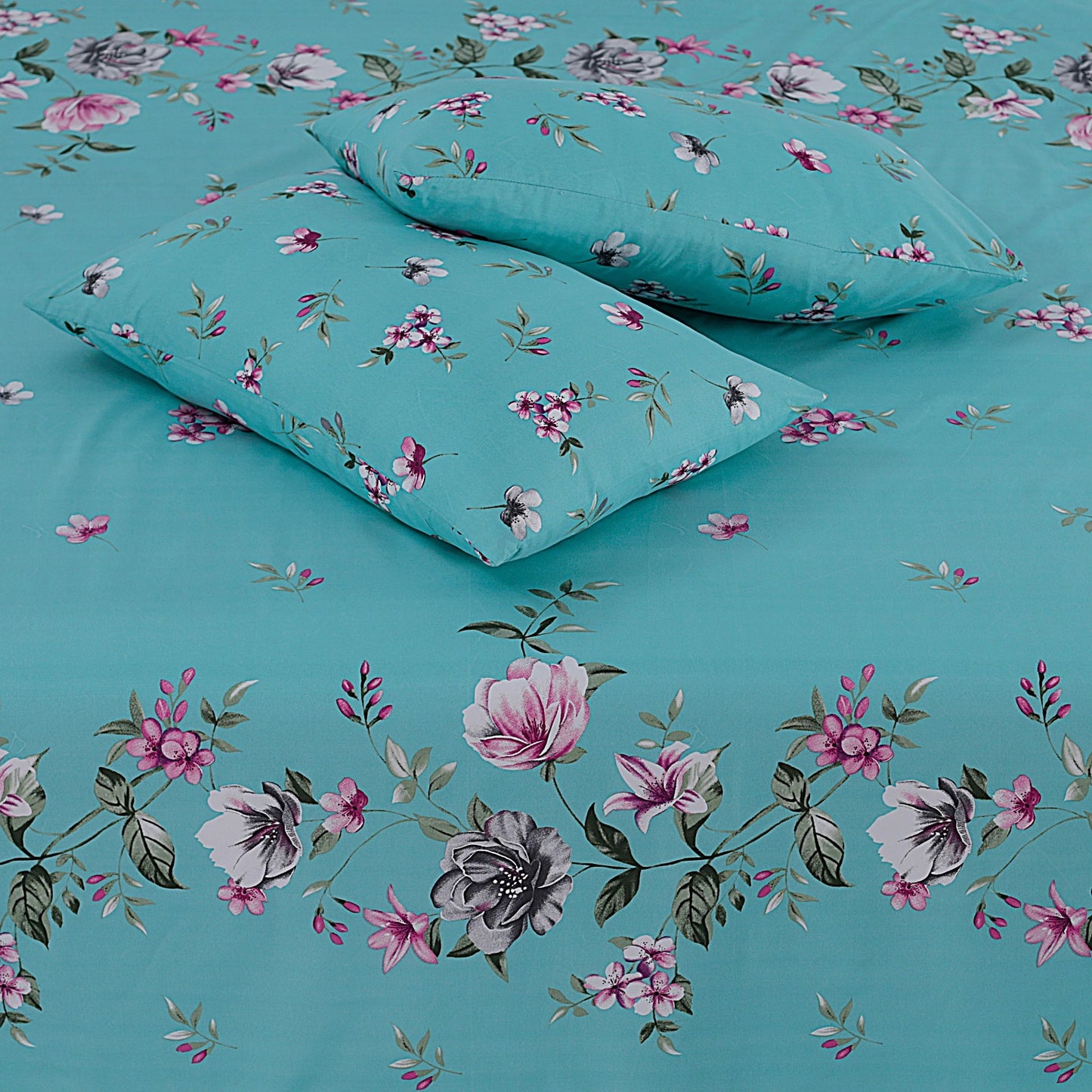New 3 Pcs Bed sheet B-1004