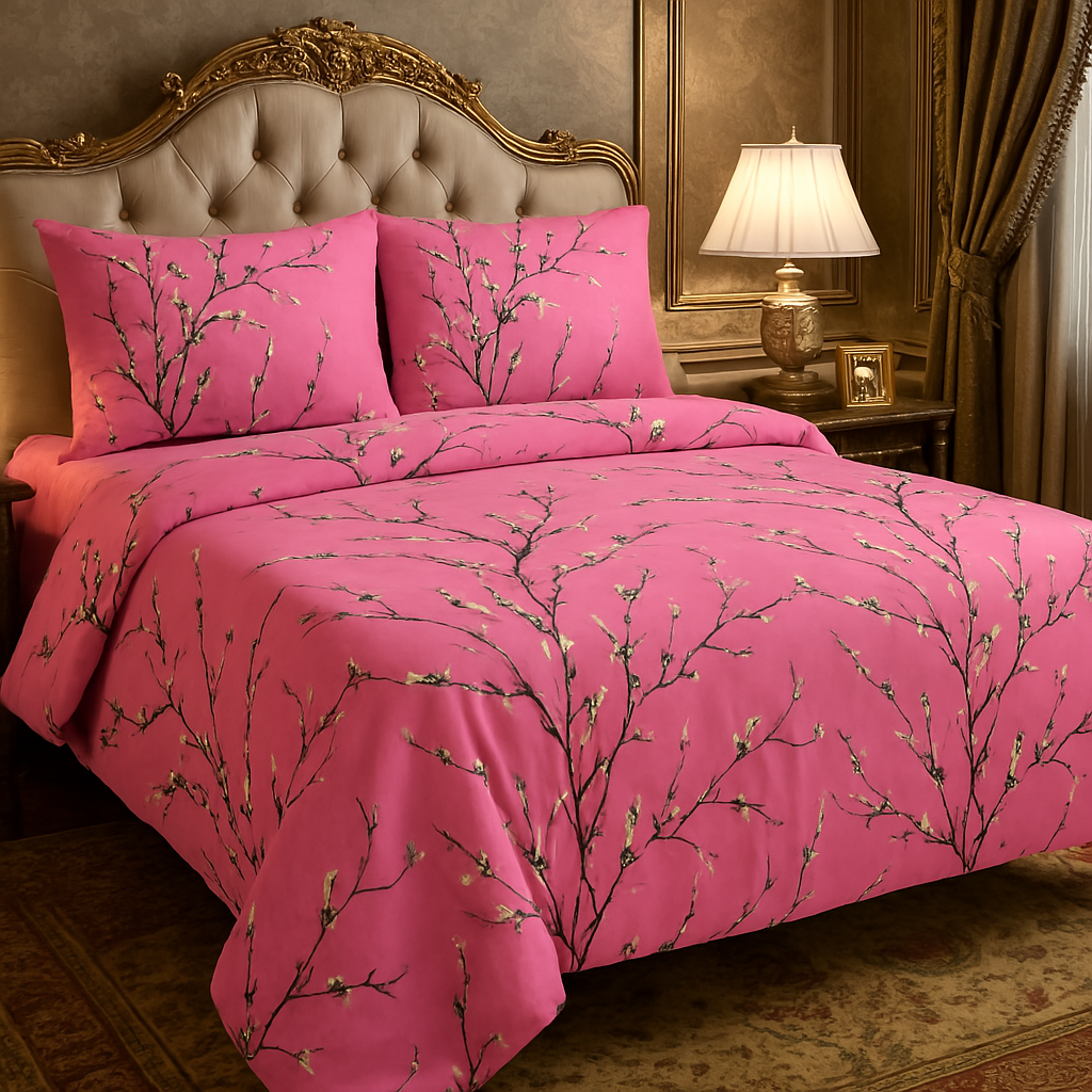 New 3 Pcs Bed sheet B-1010