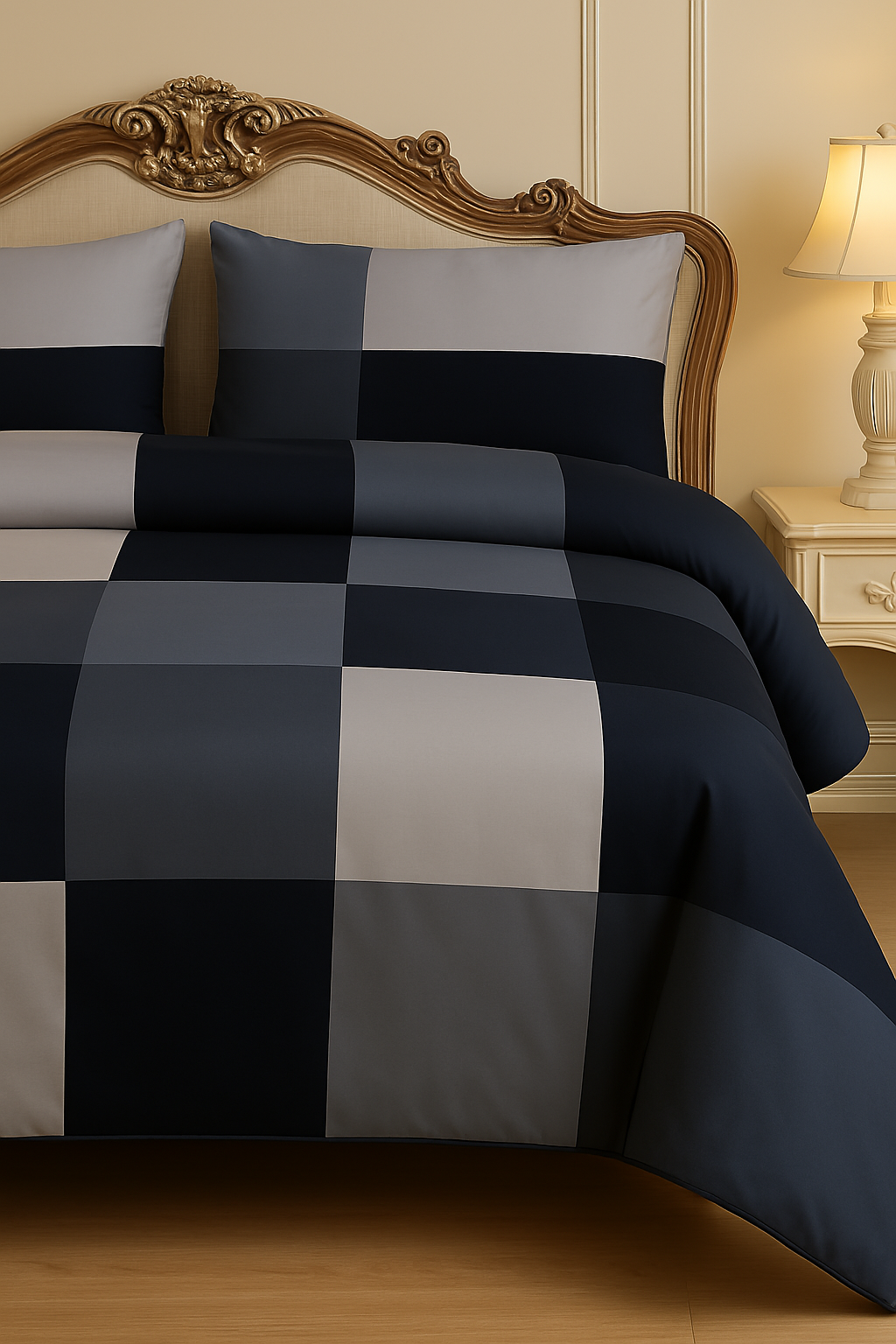 New 3 Pcs Bed sheet B-1002