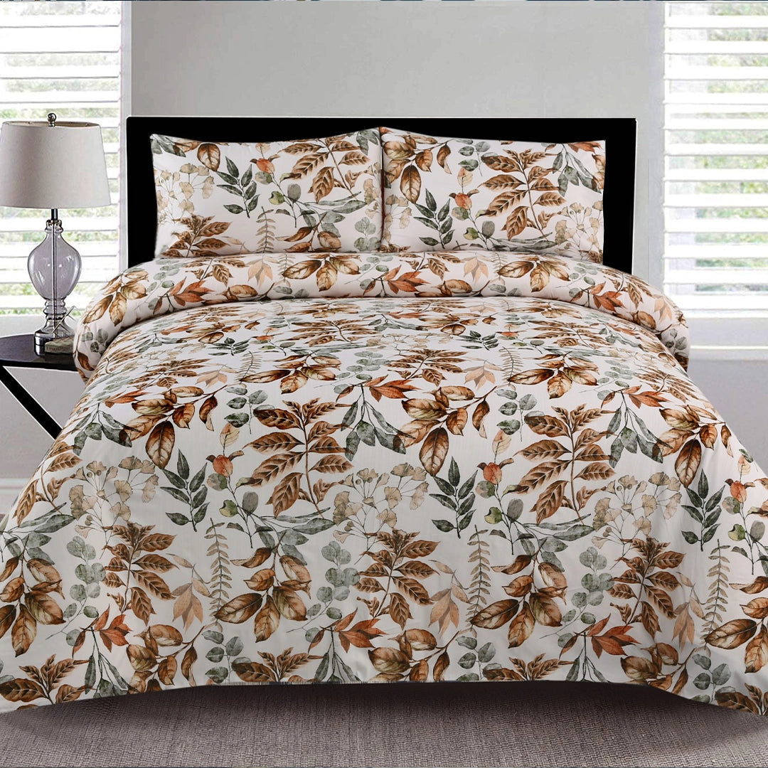 New 3 Pcs Bed sheet B-1012